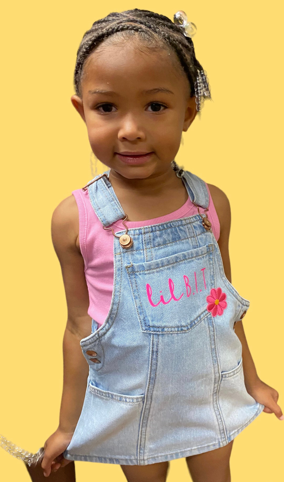 Baby girl jean overall dress shops