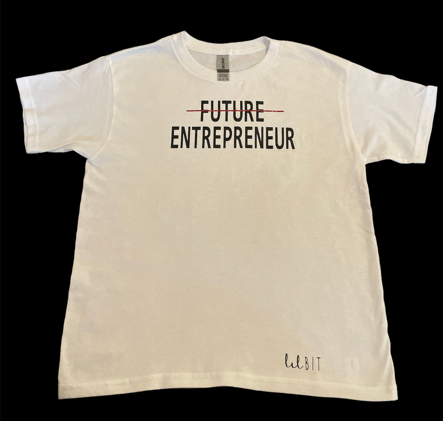 Future Entrepreneur Printed Tee | Short Sleeve Tee | Lil B.I.T