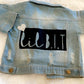 Rhinestone Jean Jacket | Custom Rhinestone jacket | Lil B.I.T