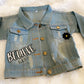 Rhinestone Jean Jacket | Custom Rhinestone jacket | Lil B.I.T