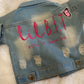 Custom butterfly jacket | Custom Girls jacket | Lil B.I.T