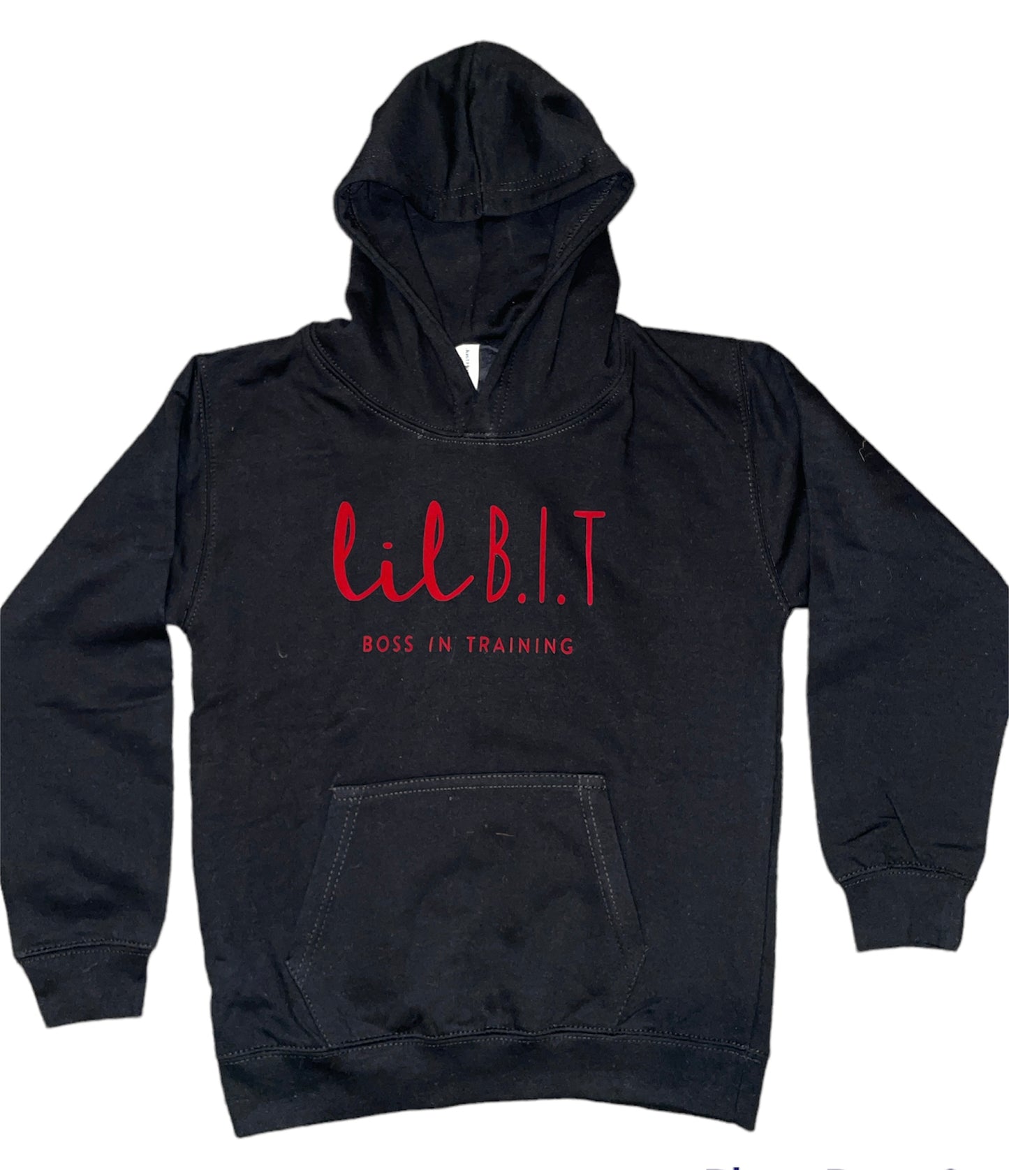 Black Pullover Hoodie | Men's Black Hoodie | Lil B.I.T