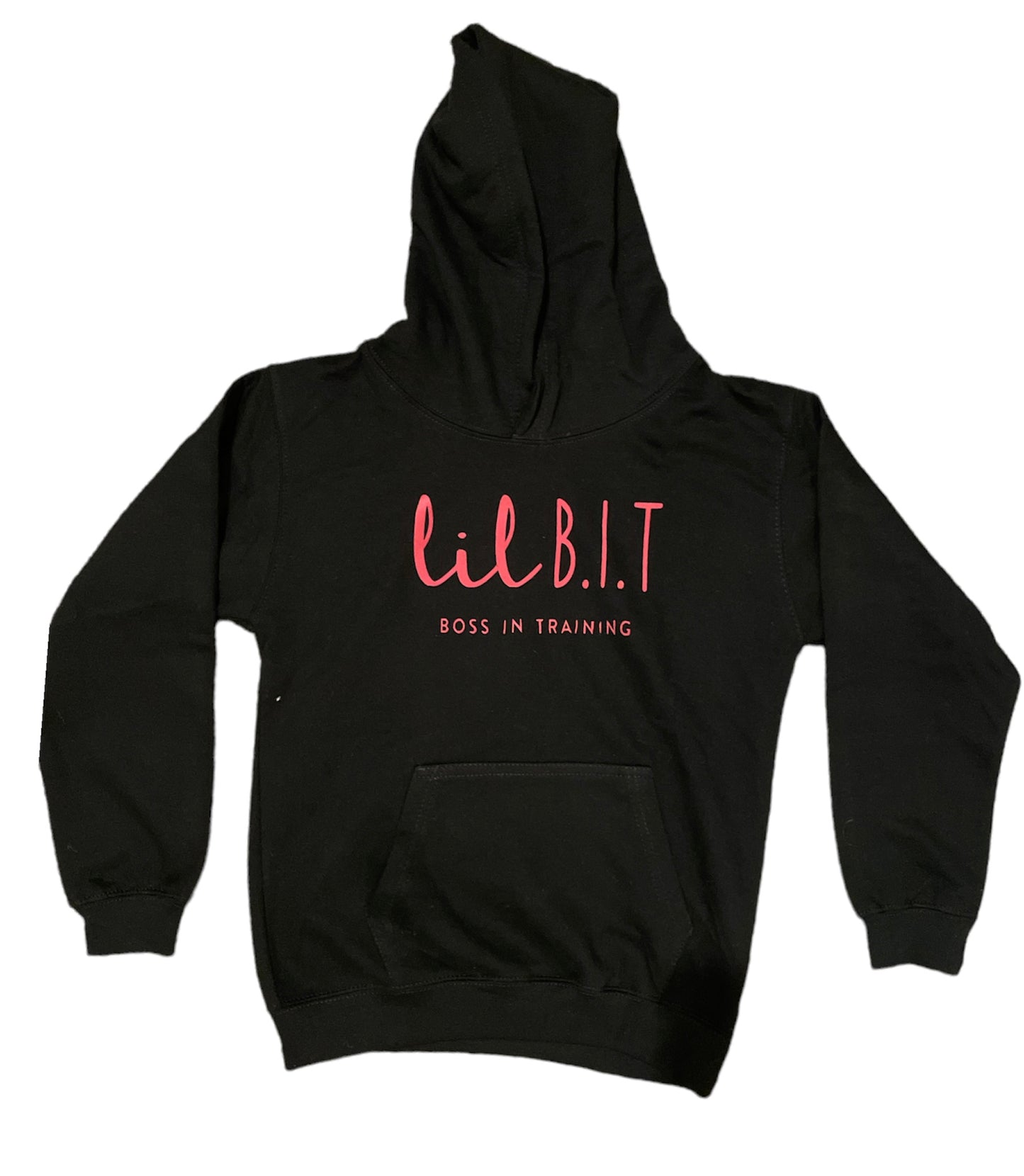 Black Pullover Hoodie | Men's Black Hoodie | Lil B.I.T