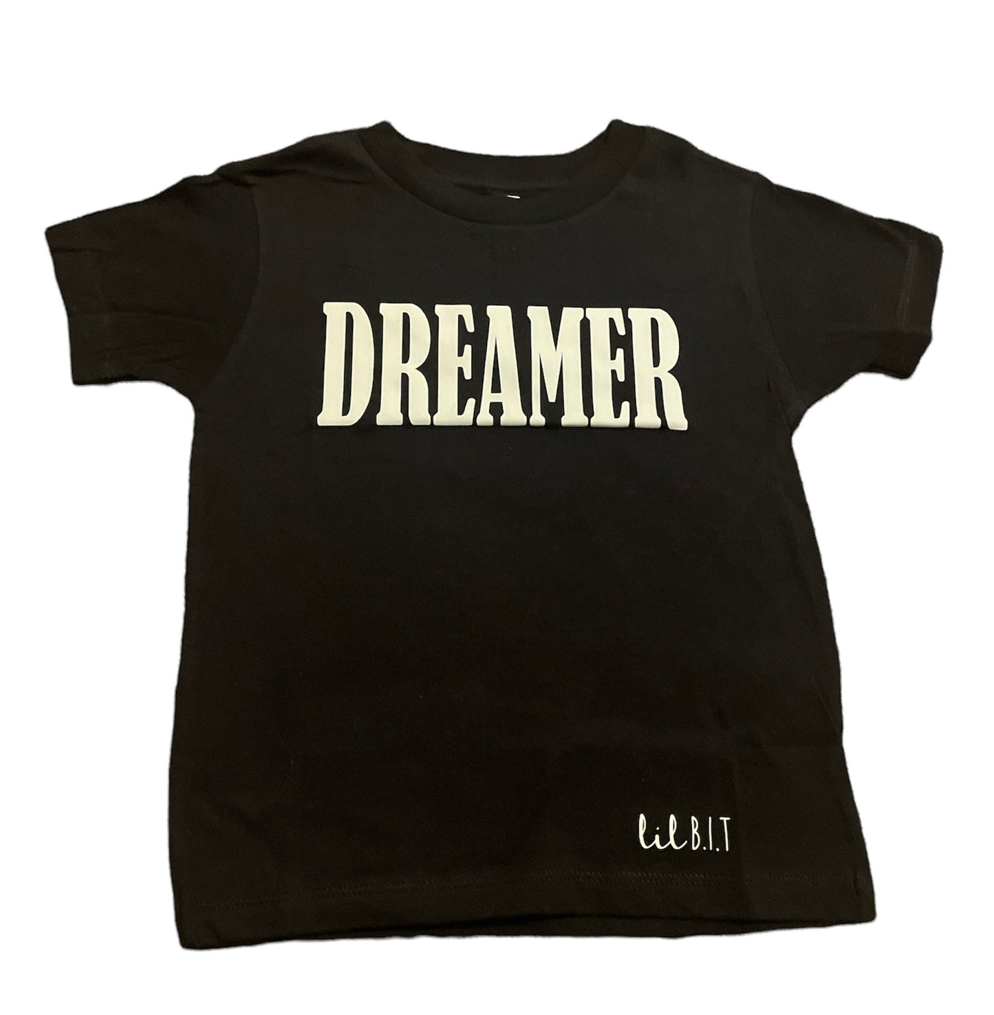 Short Sleeve Dreamer Tee | Black Dreamer Tee | Lil B.I.T